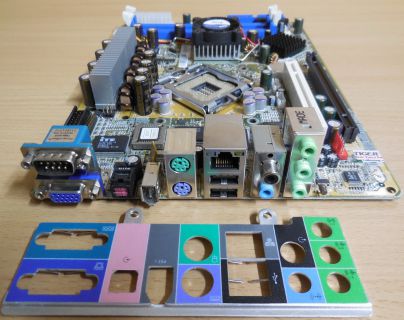 Shuttle XPC SB83G5 Mainboard FB83 (S5026) V3.1 +Blende Sockel 775 DDR SATA* m905