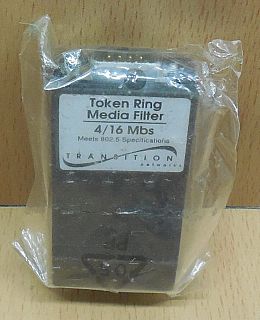 Transition Networks IEEE 802.5 Adapter Token Ring Media Filter 4 16 Mbs* pz767