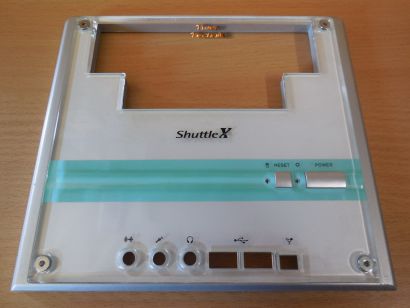 Shuttle XPC Acryl Front Weiß Frontblende für SK43G SK83G SN45G SN45G V2* pz576