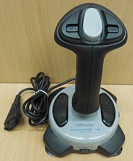 Saitek Megagrip VII MX-732 Retro Joystick Gameport PC IBM XT AT 386 486* pz795