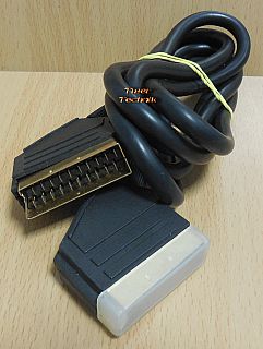 Scart Kabel 1,8m 21 pol vollverschaltet 2x Stecker Video TV DVD DVB-T* so884