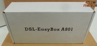 SMC Easy Box A 801 DSL Router ADSL ADSL2+ 3xTAE WLAN ISDN USB 4x LAN* nw545