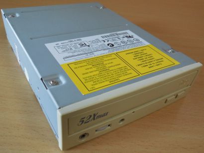 Delta OIP-CD5200A Retro CD ROM Laufwerk ATAPI IDE leicht vergilbt 52X* L536