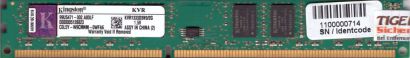 Kingston KVR1333D3N9 2G PC3-10600 2GB DDR3 1333MHz 99U5471-002 A00LF RAM* r894