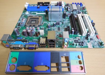 Acer Veriton M275 Mainboard +Blende Foxconn G41M07-1.0-6KSH Sockel 775 VGA*m1028