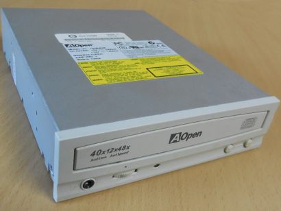 AOpen CRW4048 CD RW ROM Brenner Laufwerk ATAPI IDE beige 40x12x48 JustLink* L585