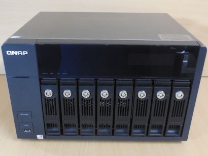 QNAP TS-869 Pro NAS 8-Bay SATA III HDD Netzwerk Speicherserver Gigabit LAN*NAS02