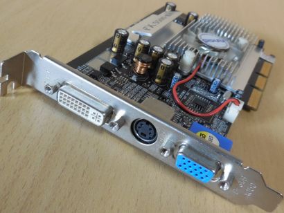 MegaSpeed GF FX5500/8D256DT GeForce FX 5500 256MB RETRO AGP VGA TV-Out DVI* g715