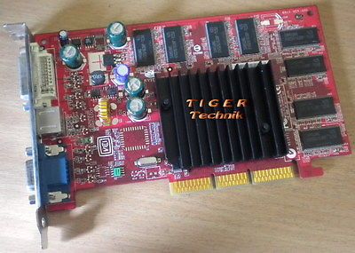 MSI MS-8911 GeForce FX5200 LE Grafikkarte AGP 8x 128MB DDR VGA TV-Out g47