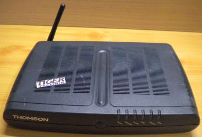 Thomson TG787v WLAN Router Modem 4x LAN 1x USB 54 Mbps* nw473