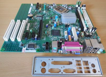 HP Grizzly Rev 0A 437795 437354 001 Mainboard+Blende Sockel 775 DC7800 CMT* m811