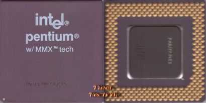 CPU Prozessor Intel Pentium I 1 SL27K 166 MHz FSB66 Sockel 7 MMX A80503166* c598