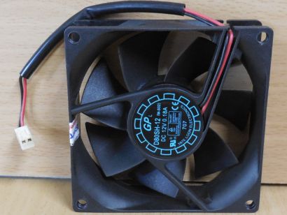 Yate Loon Electronics GPL D80SH-12 Gehäuse Lüfter schwarz 80mm FAN 2-pin* GL151